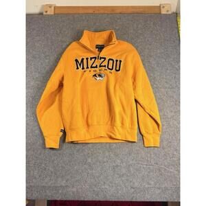 Vintage Mizzou University of Missouri Tigers 1/4 Zip Sweatshirt Men’s Medium